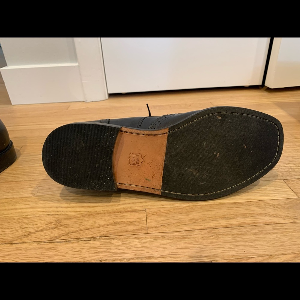 NWB P.W. Minor Leather Shoes 10W - Picture 4 of 4